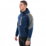 Куртка с капюшоном Dragonfly Explorer 2.0 Man grey/ocean - Куртка с капюшоном Dragonfly Explorer 2.0 Man grey/ocean