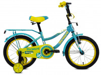 Велосипед Forward Funky 16 голубой/светло-зеленый (2020)