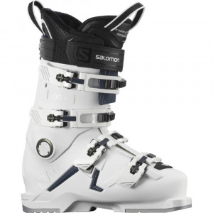 Горнолыжные ботинки Salomon S/MAX 100 W white/petrol blue/silver (2021) 