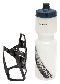 Бутылочка с держателем Schwinn Waterbottle and Cage