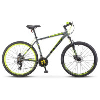Велосипед Stels Navigator-700 MD 27.5" F020 серый/желтый (2021)