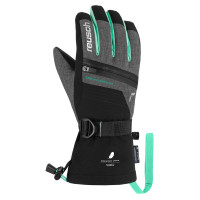 Перчатки горнолыжные Reusch Lando R-Tex XT Junior black/black mellange/cabbage