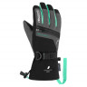 Перчатки горнолыжные Reusch Lando R-Tex XT Junior black/black mellange/cabbage - Перчатки горнолыжные Reusch Lando R-Tex XT Junior black/black mellange/cabbage