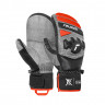 Варежки Reusch Worldcup Warrior Team Mitten black/silver/fluo red - Варежки Reusch Worldcup Warrior Team Mitten black/silver/fluo red