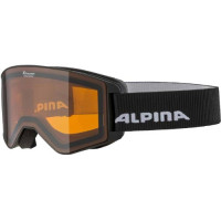 Очки горнолыжные Alpina Narkoja Black/Orange S2 (2024)