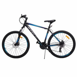 Велосипед Stels Navigator-700 MD 27.5&quot; Z010 (м) черный/голубой рама: 17.5&quot; (2025) 