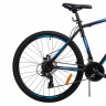 Велосипед Stels Navigator-700 MD 27.5" Z010 (м) черный/голубой рама: 17.5" (2025) - Велосипед Stels Navigator-700 MD 27.5" Z010 (м) черный/голубой рама: 17.5" (2025)