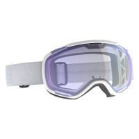 Маска Scott Faze II Goggle mineral white/illuminator blue chrome