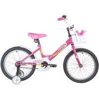 Велосипед NOVATRACK TWIST 18" розовый (2020)