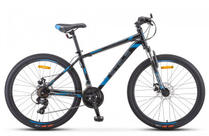 Велосипед Stels Navigator-500 MD 26&quot; F010 серо-синий (2021) 