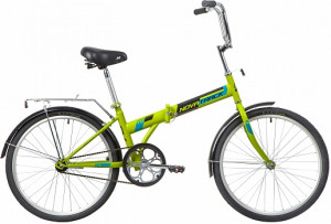 Велосипед складной Novatrack TG-24 Classic 24&quot; зеленый (2020) 