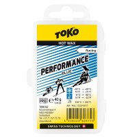 Парафин высокофтористый TOKO Racing Performance Blue (-9°С -30°С) 40 г.