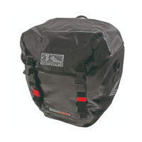 Сумки M-WAVE 5-122722 на багаж. боков. 2х20л 100% водонепрониц. со светоотр. с защитой краев. черные MONTREAL