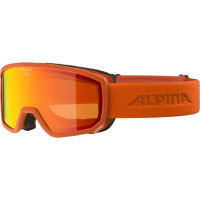 Очки горнолыжные Alpina Scarabeo S Q-Lite Pumpkin Matt (2023)