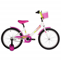 Велосипед Novatrack Twist 20" белый (2025)