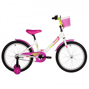 Велосипед Novatrack Twist 20&quot; белый (2025) 