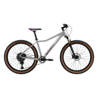 Велосипед Stark Ultra 27.6 HD лакированный алюминий/фиолетовый рама: M (15") (2025)
