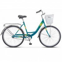 Велосипед Stels Navigator-245 C 26" Z010 морская волна рама: 19" (2023)