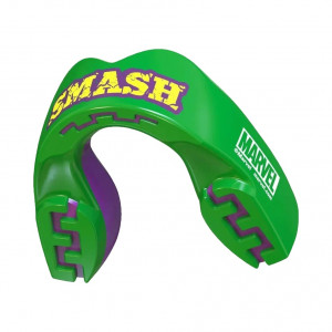 Капа защитная спортивная SafeJawz Marvel The Hulk SR green 