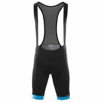 Велотрусы CUBE Teamline Bib Shorts с лямками, black´n´blue´n´white