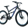 Велосипед Forward Raptor 24 2.0 D черный/фиолетовый рама 15" (2022) - Велосипед Forward Raptor 24 2.0 D черный/фиолетовый рама 15" (2022)