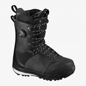 Ботинки для сноуборда Salomon LO FI Black/Asphalt/Castelrock (2021) 
