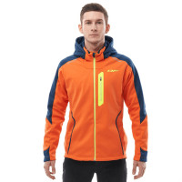 Куртка с капюшоном Dragonfly Explorer 2.0 Man orange/ocean
