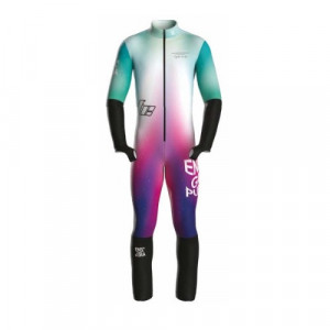 Спусковой комбинезон с защитой флис Energiapura Racing Suit Aurora Multicolor Thermospeed SR 