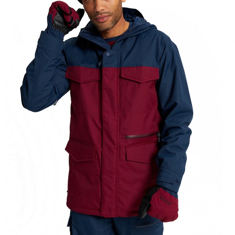 Burton Covert Jacket Slim Dress Blue Mulled Berry 2022