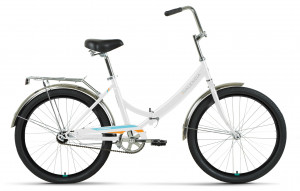 Велосипед Forward Valencia 24 1.0 белый/оранжевый рама 16&quot; (2022) 