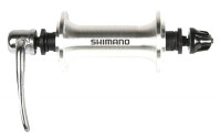 Втулка передняя Shimano Tourney TX800 32 отверстия QR 133 мм серебро