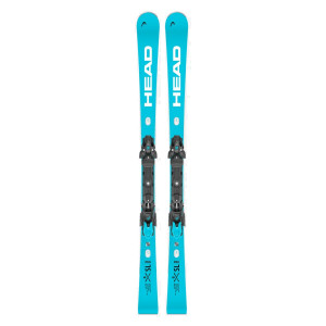 Горные лыжи Head WC Rebels e-SL Pro SW RP WCR 14 + креп. FF ST 16 Brake 85 [A] speedblue (2025) 