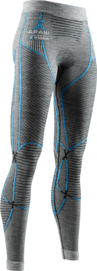 Женские штаны X-Bionic Apani 4.0 Merino Pants Women black/grey/turquoise B284