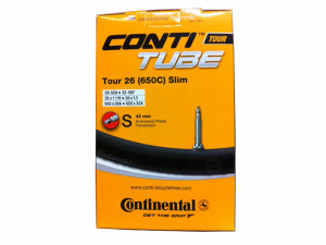 Continental Камера Tour 26&quot; (650C) slim, 28-559 / 32-597, S42 
