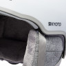 Шлем Kyoto Toshi II white/grey - Шлем Kyoto Toshi II white/grey