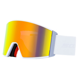 Маска Scott React React LS mineral white/AMP LS red chrome 