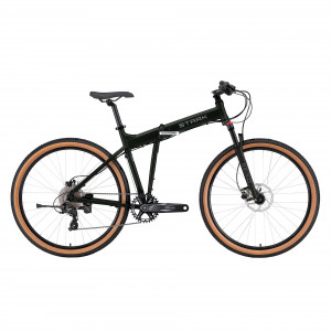 Велосипед Stark'26 Cobra 27.2 D черный матовый/темно-серый рама: M (18") (2026) 