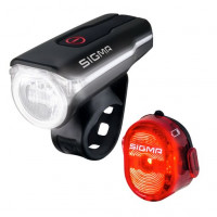 Комплект освещения Sigma Sport Aura 80 USB / NUGGET II с кабелем USB