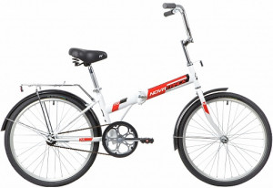 Велосипед складной Novatrack TG-24 Classic 24&quot; белый (2020) 