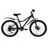 Велосипед Avenger C241D 24" черный матовый/серебристый рама: 13" (2026) - Велосипед Avenger C241D 24" черный матовый/серебристый рама: 13" (2026)