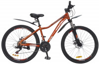 Велосипед Nameless MTB оранжевый/серебристый рама: 15" (2025)