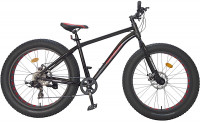 Велосипед Nameless FAT черный/красный рама: 17.5" (2025)