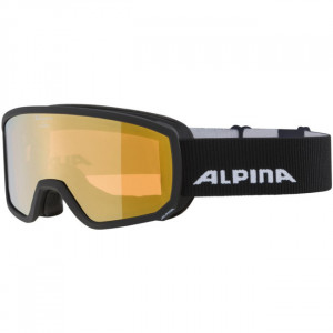 Очки горнолыжные Alpina Scarabeo S Q-Lite Black Matt (2023) 