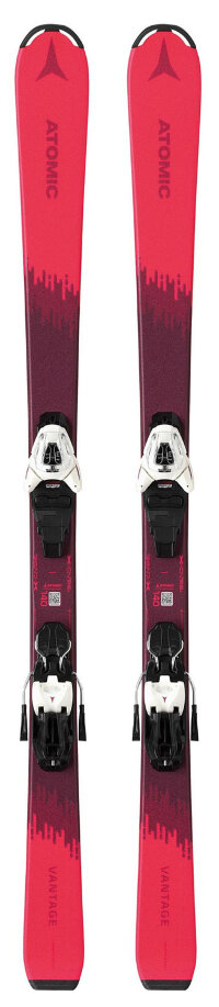 Горные лыжи Atomic VANTAGE GIRL X 130-150 + L6 GW Pink/Berry (2022)