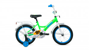 Велосипед Altair Kids 16 ярко-зеленый/синий (2022) 